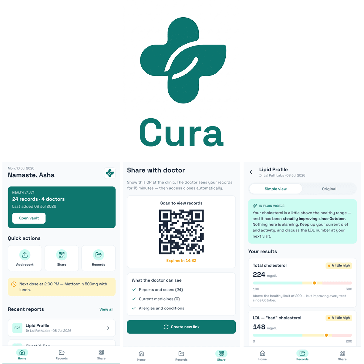 Manage Health Records