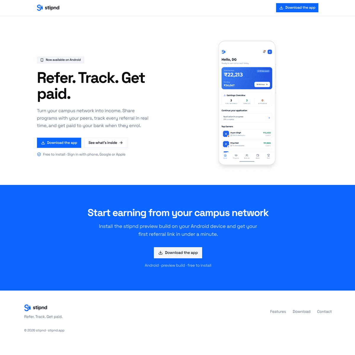 Track All Your Referrals